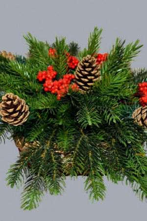 Подсвечник новогодний