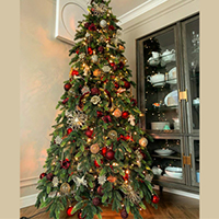 Второй этап сборки ёлки